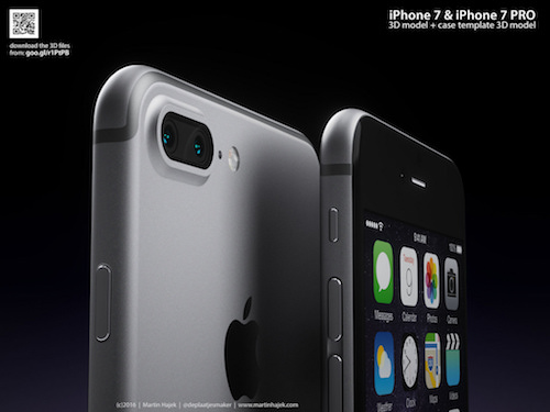 iPhone7 Proの3D画像