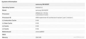 Galaxy Note7 SM-N935はAndroid6.1？