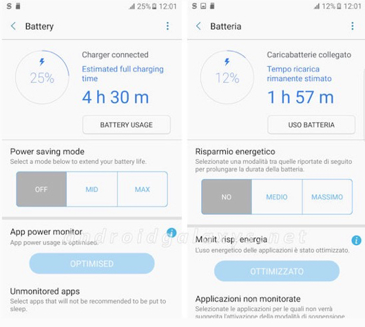 Galaxy Note7は省電力のため解像度の変更が可能?!