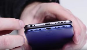 iPhone6s PlusとモックアップiPhone7 Plusの比較