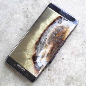 Galaxy Note7爆発で6歳児が怪我！
