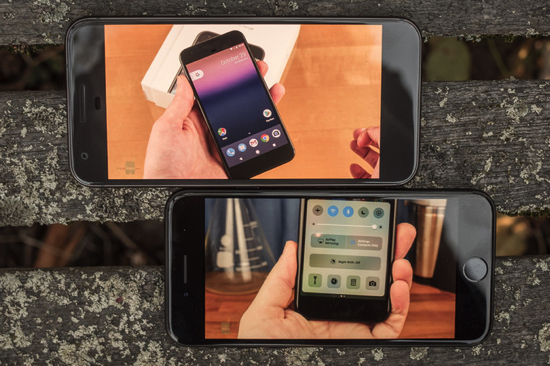 Google PixelとiPhone7のオーディオ比較