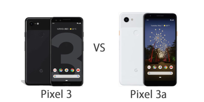 Pixel 3とPixel 3aのスペックとデザイン比較！違いは？